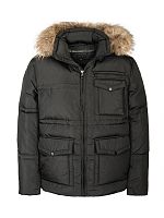 Пух. муж. MARCUS енот натур. (черный)