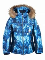 Куртка женская HE 9260 цвет №500 енот